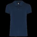 Polo deportivo manga corta infantil Navy 8/10 Ans
