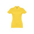 Polo de mujer con refuerzo en el cuello