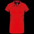 Polo deportivo para mujer Red S