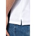 Polo manga bicolor hombre