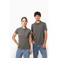 Polo básico de manga corta para mujer
