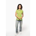 Polo manga corta mujer algodón