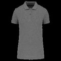 Polo de mujer de algodón orgánico Grey Heather Xl
