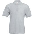 Polo cuidado fácil Heather Grey L