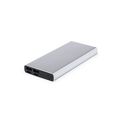 Power Bank Aluminio 10000mAh Plat