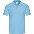 Polo hombre de corte ceñido Sky Blue M