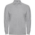 Polo Manga Larga con Puños Gris Vigore M