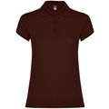Polo Manga Corta Mujer Colores Chocolate S