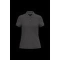 Polo manga corta mujer algodón Dark Grey S
