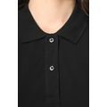 Polo de algodón de manga corta de chica