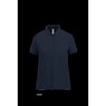 Polo mujer algodón preencogido Navy L