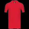 Polo manga bicolor hombre Red / Black M