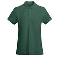 Polo Mujer Orgánico Manga Corta Verde Botella 2Xl