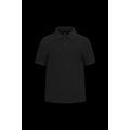 Polo infantil 100% algodón Black 8/10 Ans