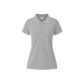 Polo Mujer Algodón Piqué Gri S