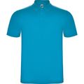 Polo de manga corta Unisex Turquesa Xl