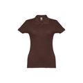 Polo de mujer con refuerzo en el cuello
