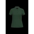 Polo manga corta mujer algodón Forest Green Xxl
