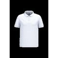 Polo piqué manga corta de algodón White Xxl
