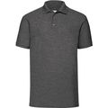 Polo cuidado fácil Dark Heather Grey Xxl