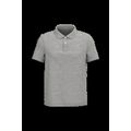 Polo algodón orgánico para hombre Moon Grey Heather 3Xl