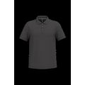 Polo de algodón manga corta para hombre Dark Grey 4Xl