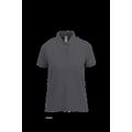 Polo mujer algodón preencogido Dark Grey L
