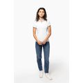Polo 5 botones mujer