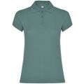Polo Manga Corta Mujer Colores Azul Calma 3Xl