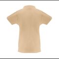 Polo de mujer cuello y mangas de canalé