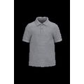 Polo infantil 100% algodón Oxford Grey 8/10 Ans