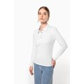 Polo jersey manga larga mujer