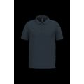 Polo piqué manga corta de algodón Navy Xxl