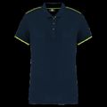 Polo ropa profesional mujer Navy / Fluorescent Yellow 3Xl