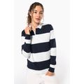 Polo a rayas unisex Manga Larga
