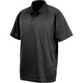 Polo transpirable de secado rápido Black Xl