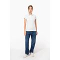 Polo mujer algodón con 5 botones