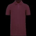 Polo Corte entallado hombre Wine Xxl