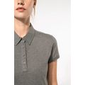 Polo básico de manga corta para mujer
