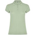 Polo Manga Corta Mujer Colores Verde Mist 3Xl