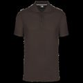Polo Antibacteriano Hombre uso profesional Chocolate 4Xl