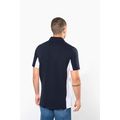 Polo manga bicolor hombre