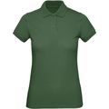 Polo Orgánico Mujer Bottle Green Xs