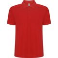 Polo Manga Corta Rojo 3/4