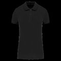 Polo de mujer de algodón orgánico Black L