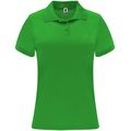 Polo técnico de manga corta para mujer Verde Helecho 2Xl