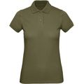 Polo Orgánico Mujer Urban Khaki Xxl