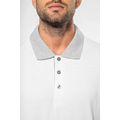 Polo bicolor hombre