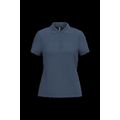 Polo piqué de manga corta de mujer Deep Blue Xs
