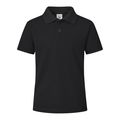Polo Piqué Niño 180g/m2 Neg L